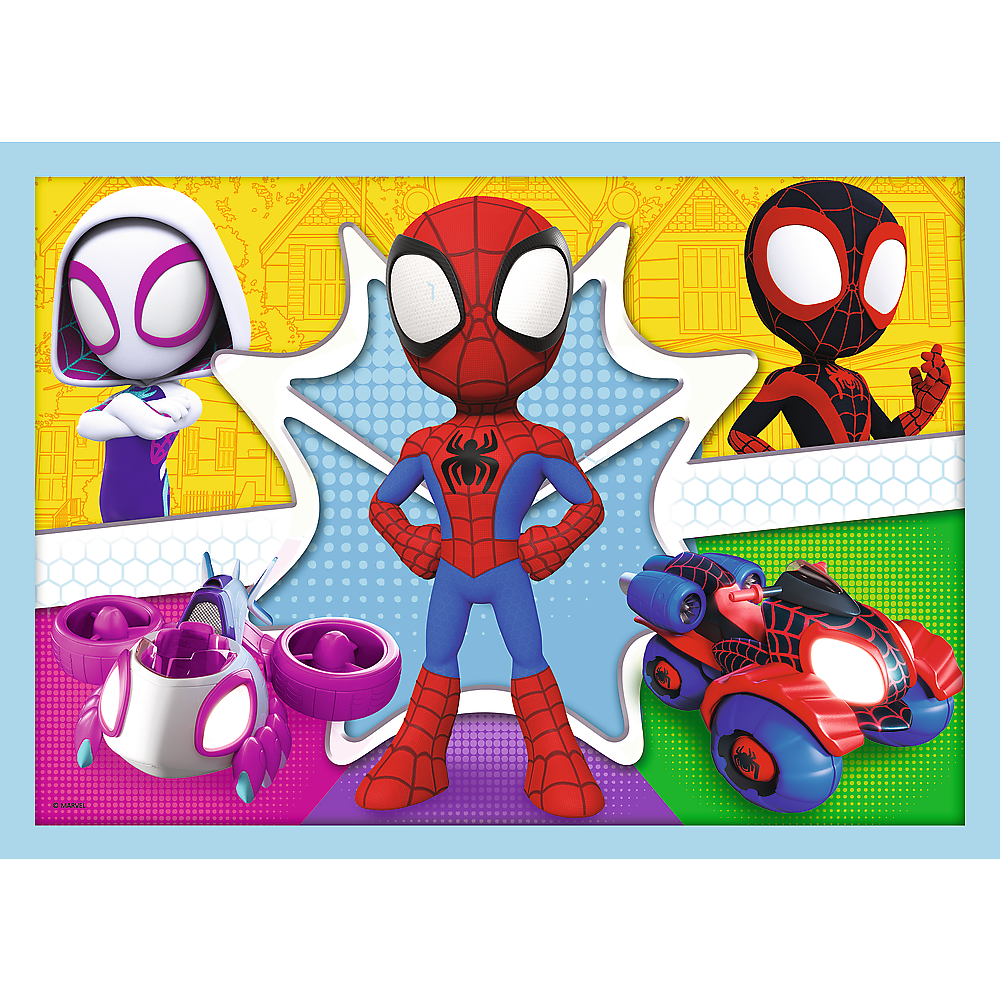 Puzzle - 4in1 (12 15 20 24) - Ekipa Spidaya 34611