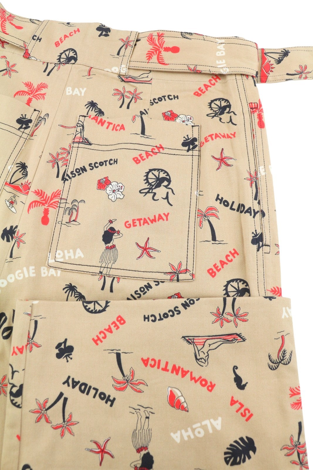 Beige Cotton Trousers
