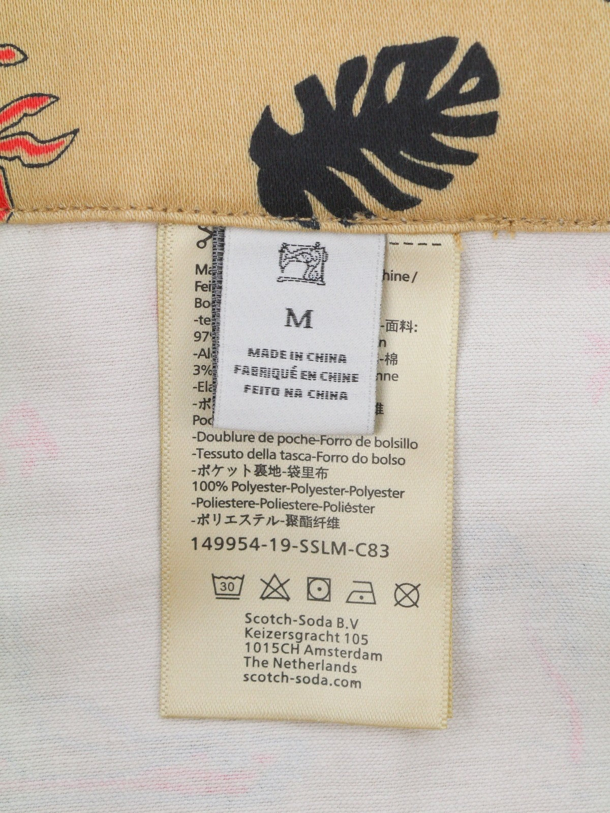 Beige Cotton Trousers