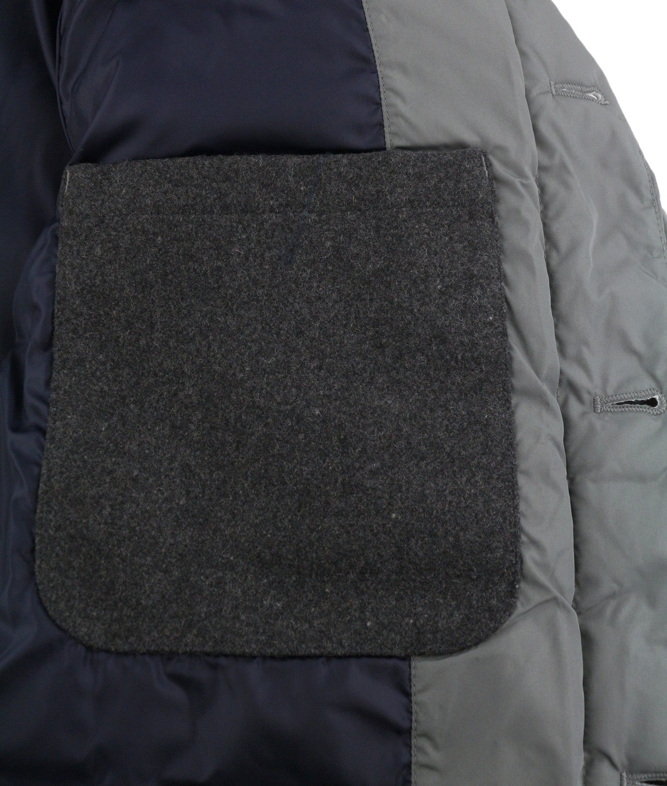 Grey Polyester Jacket