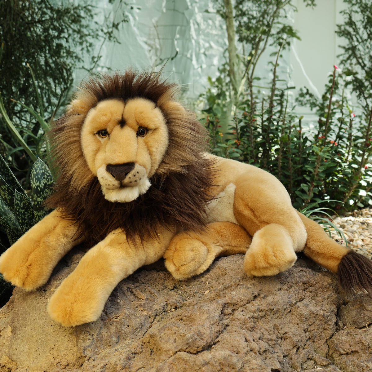 Plush Lion 52 Cm Eco-friendly
