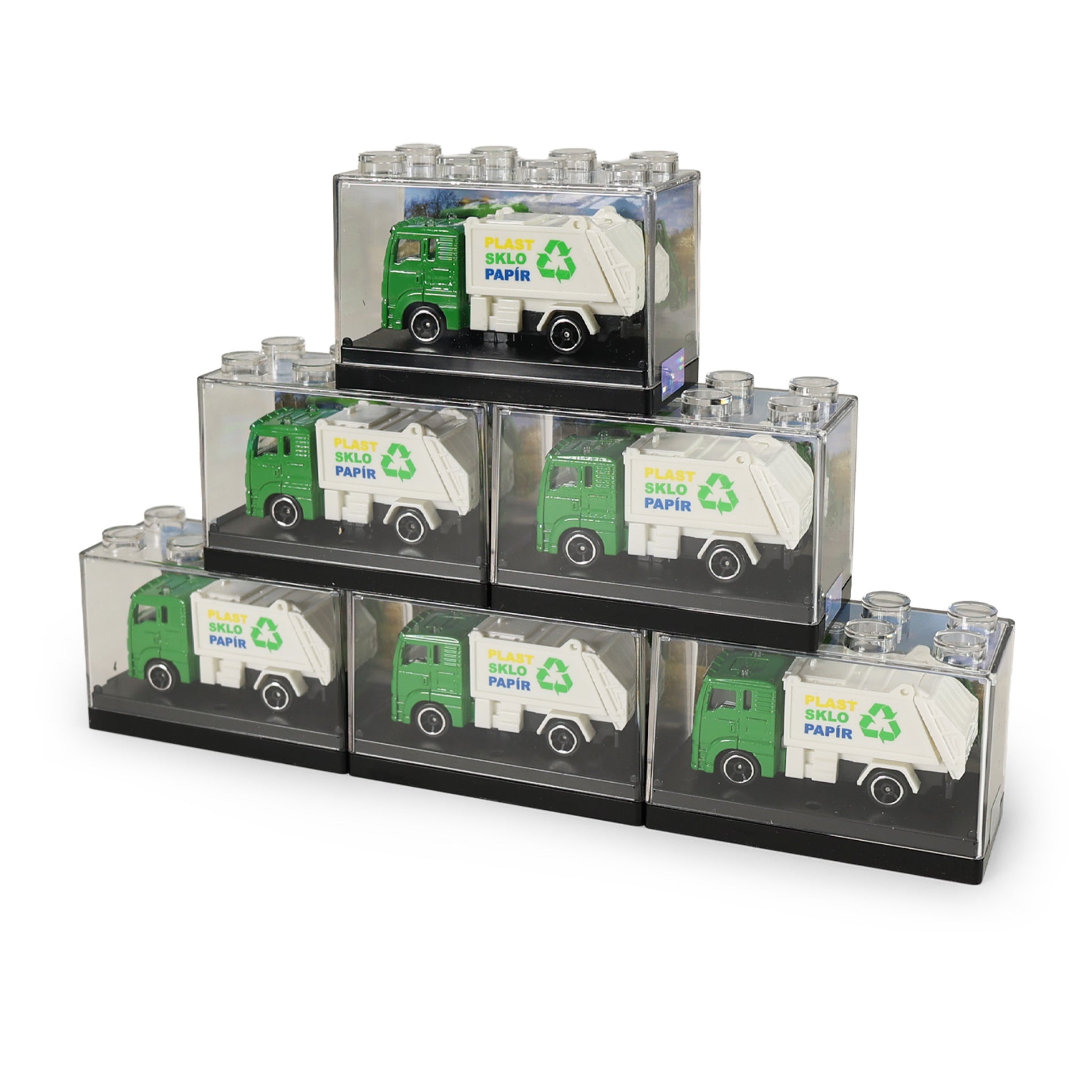 Garbage Truck 7 Cm