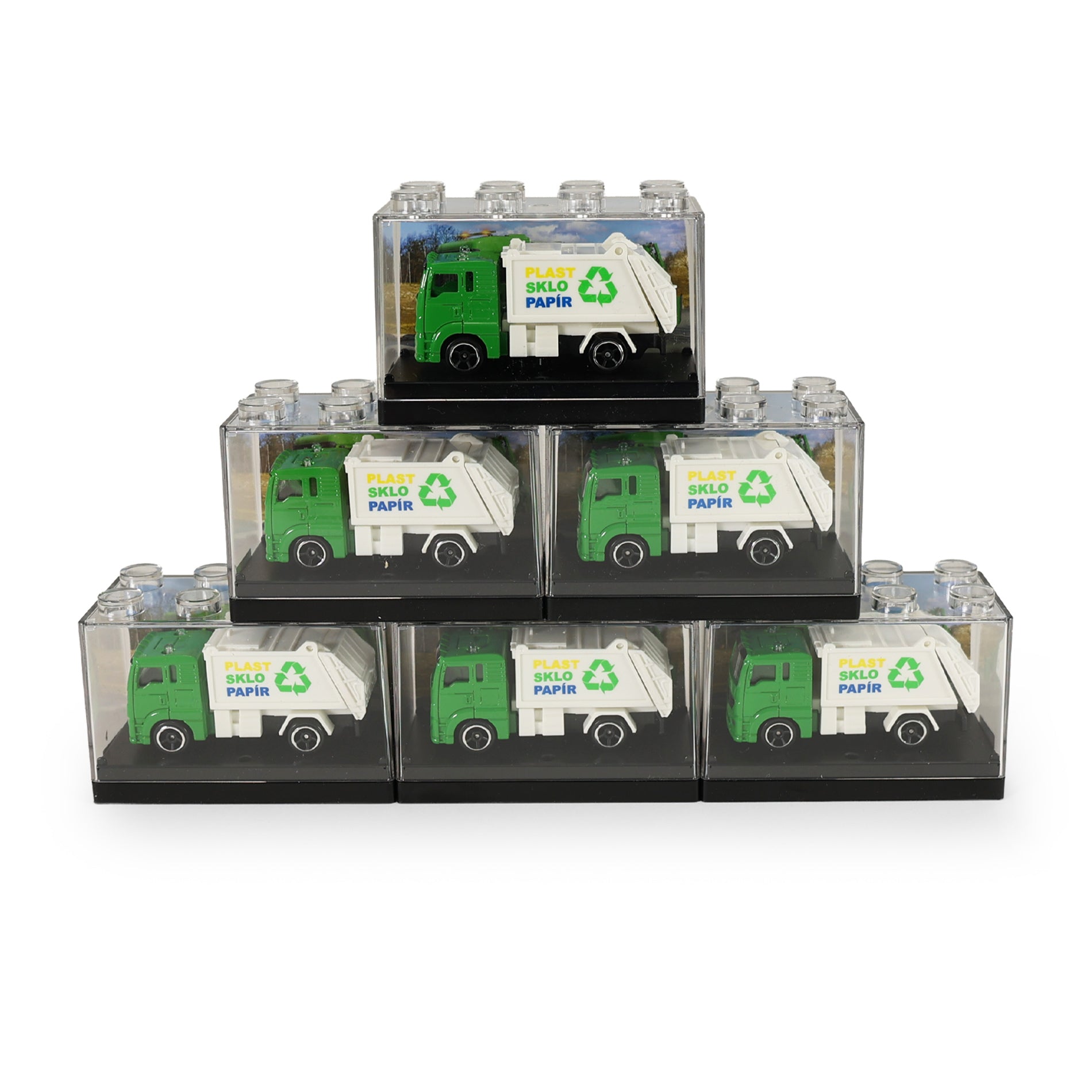Garbage Truck 7 Cm