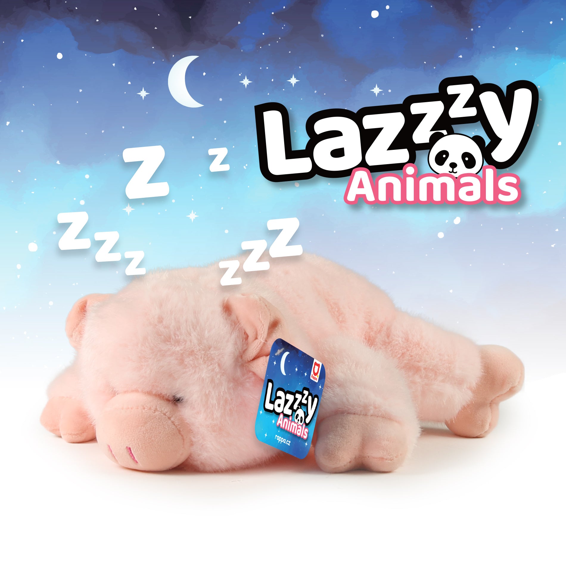 Плюшено прасе Lazyanimals 29 см