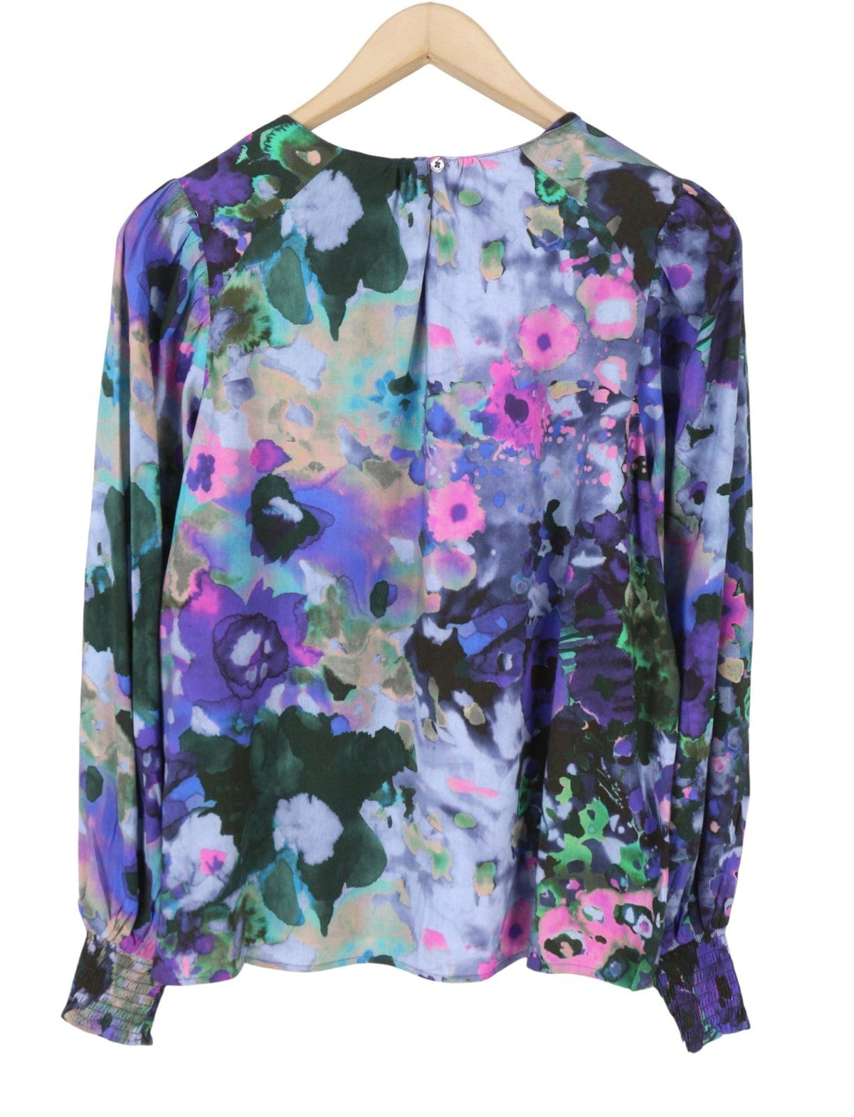 Desigual Blus Cairo Rep Camicetta da donna con stampa floreale colorata a maniche lunghe