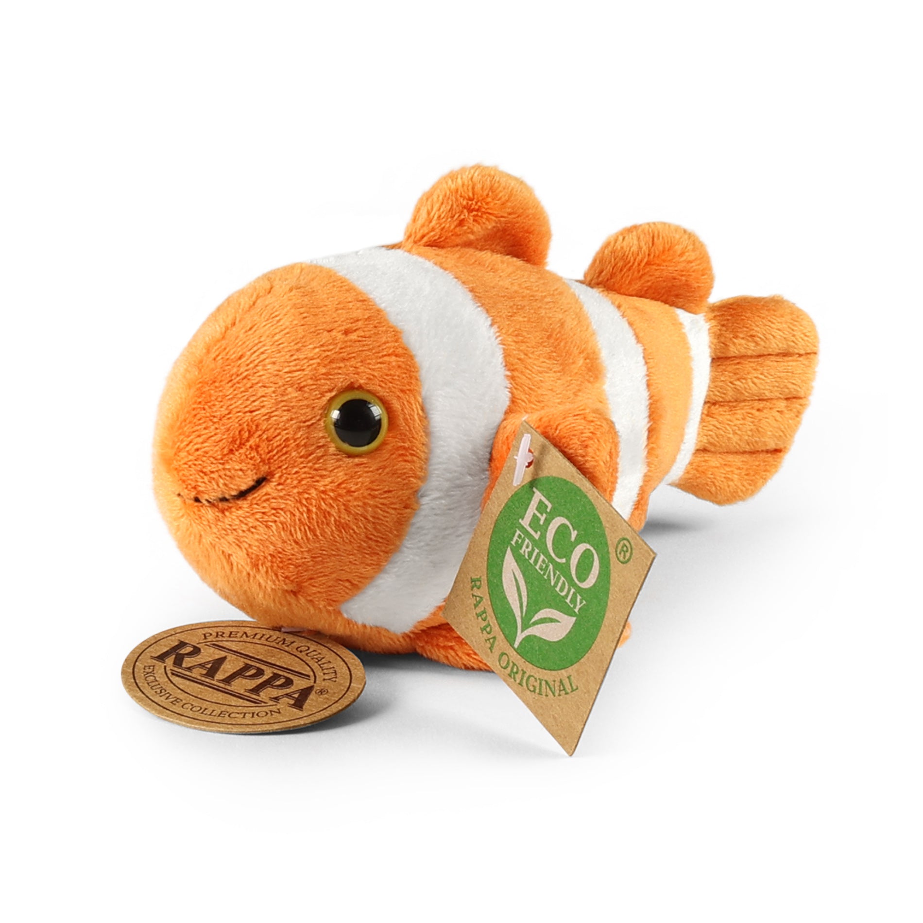 Plush Clown Fish 14 Cm Eco-friendly