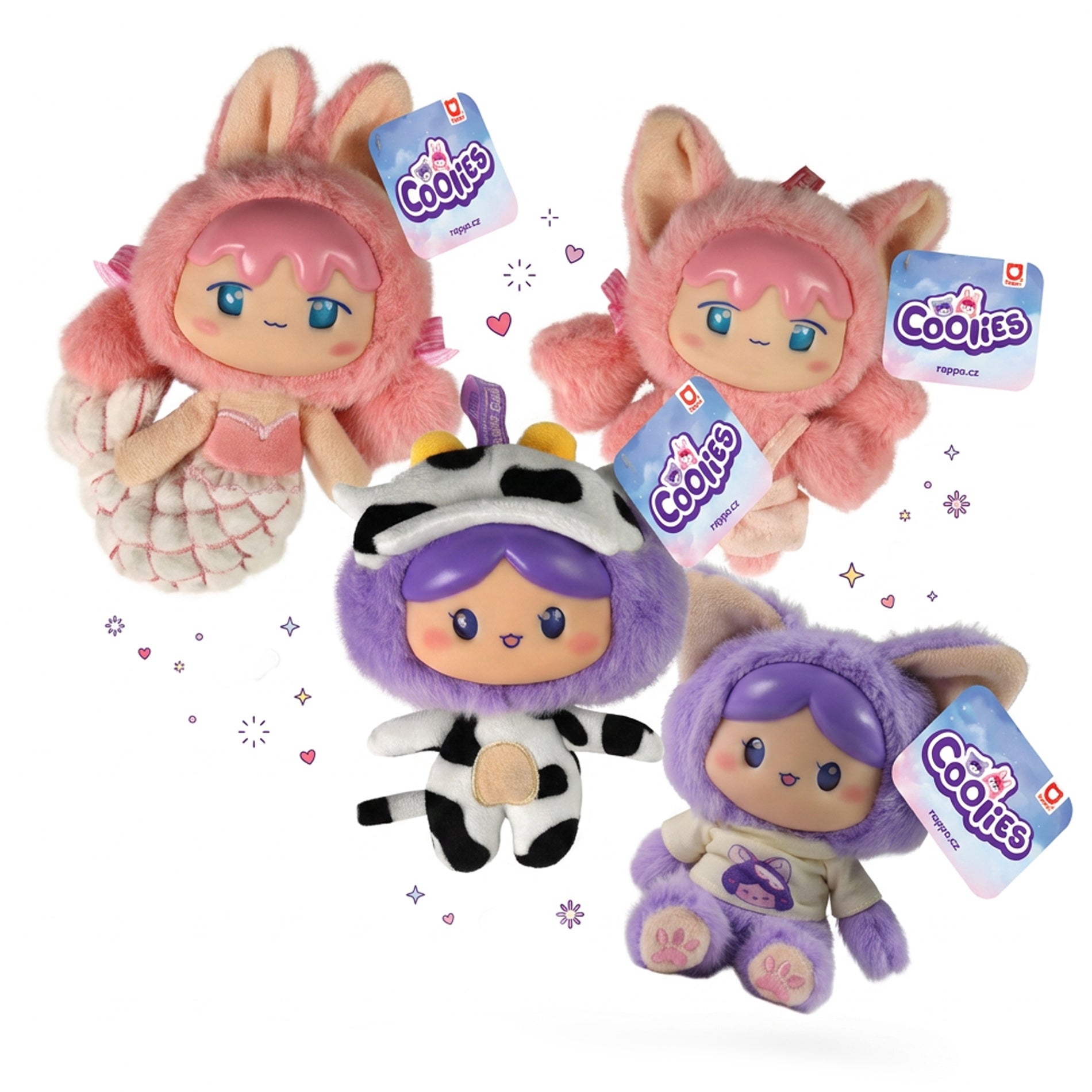 Plush Doll Mermaid Coolies