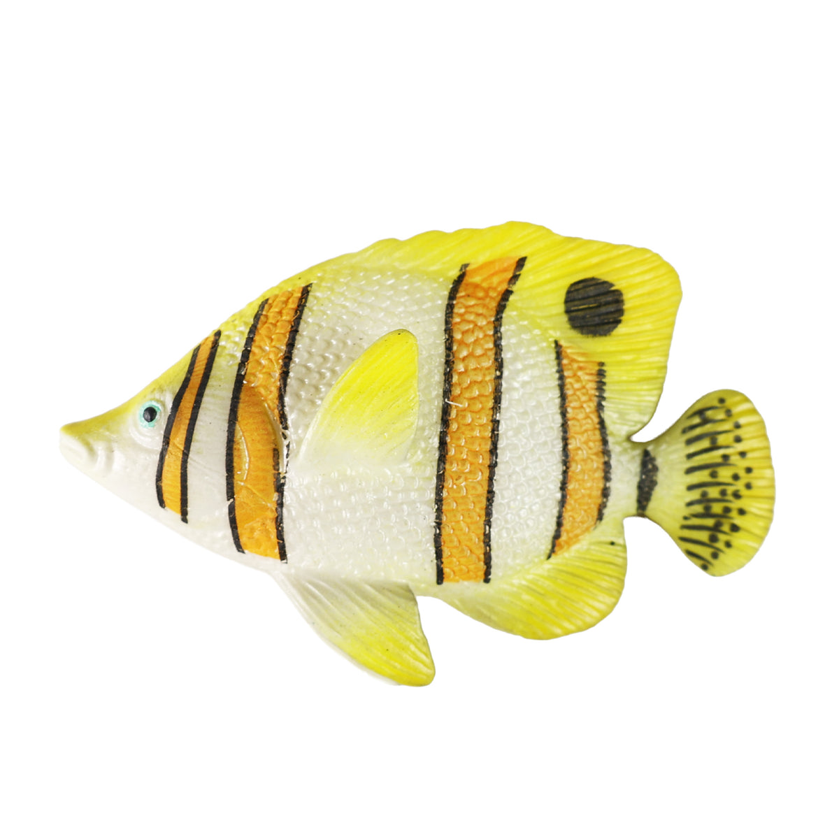 Pesce Di Gomma Giallo 10 Cm