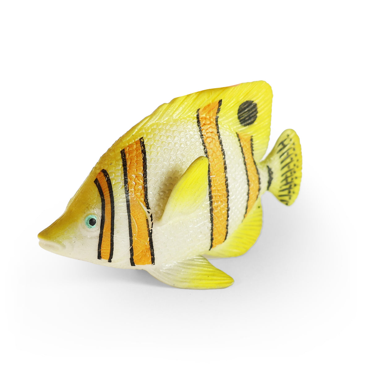 Pesce Di Gomma Giallo 10 Cm