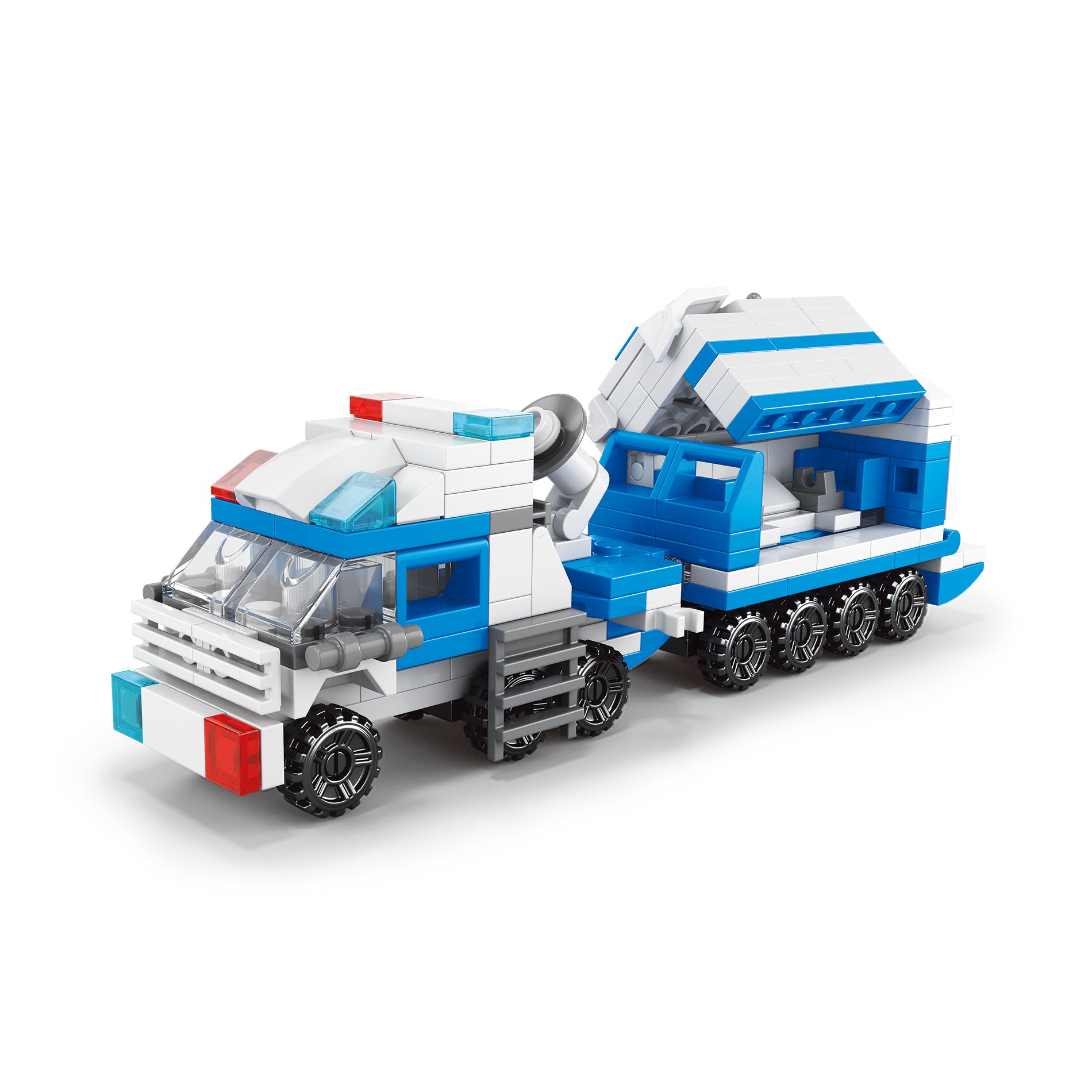 Building Set Police 12 Cars