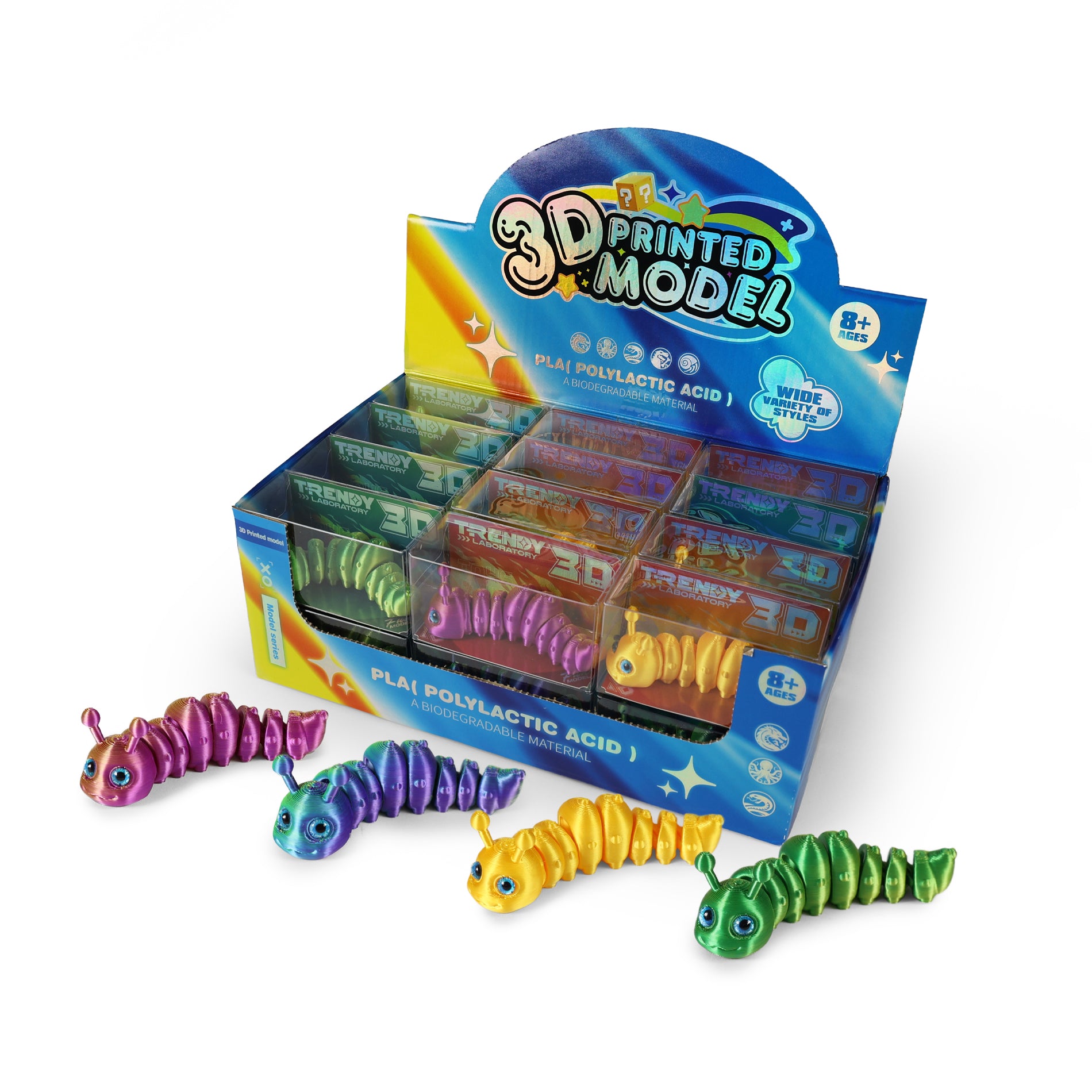 Magic Caterpillar 3d 10 Cm