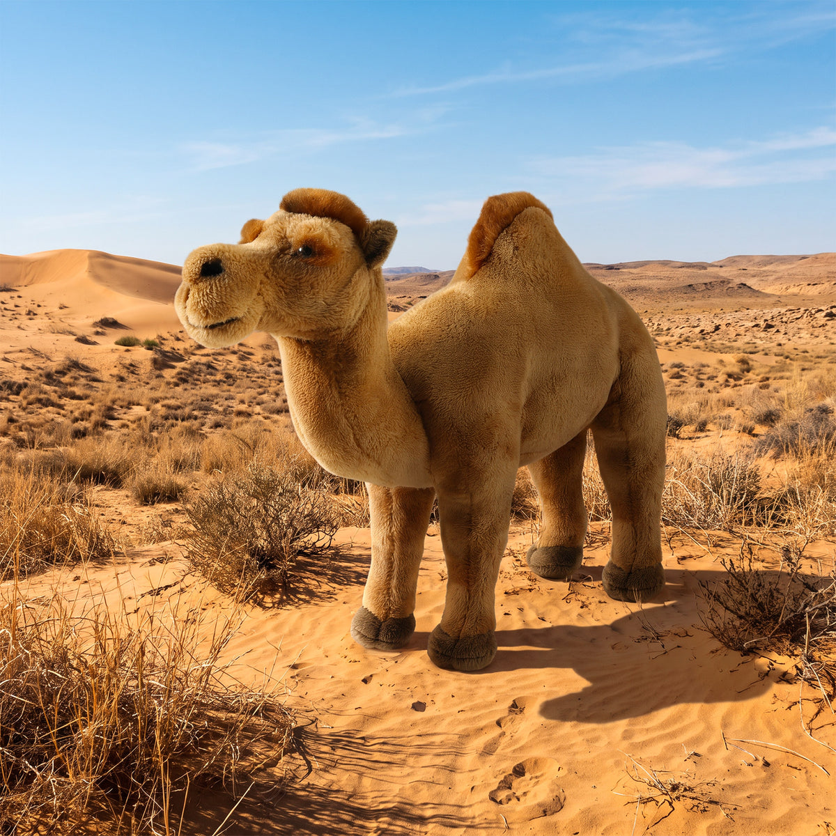 Plush Dromedary Camel 27 Cm Eco-friendly