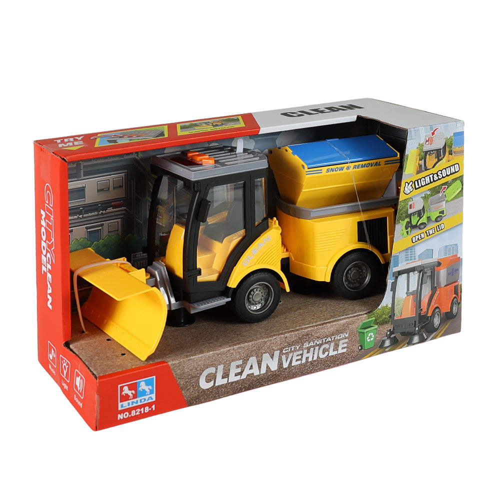 Winter Maintenance Vehicle With Sound And Lights