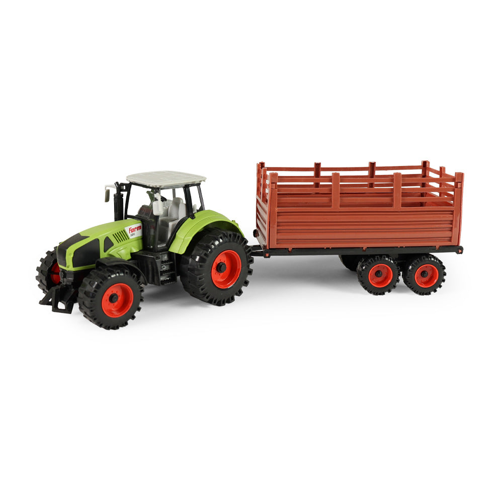 Tractor With A Trailer 45 Cm