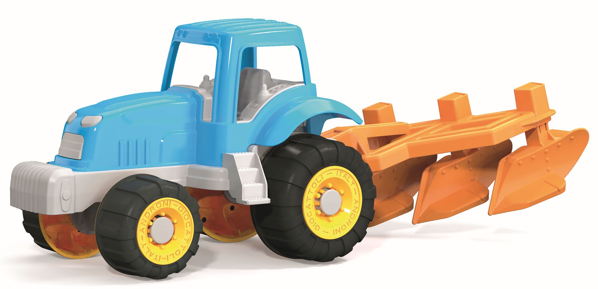 Androni Millennium Tractor With Functional Plow