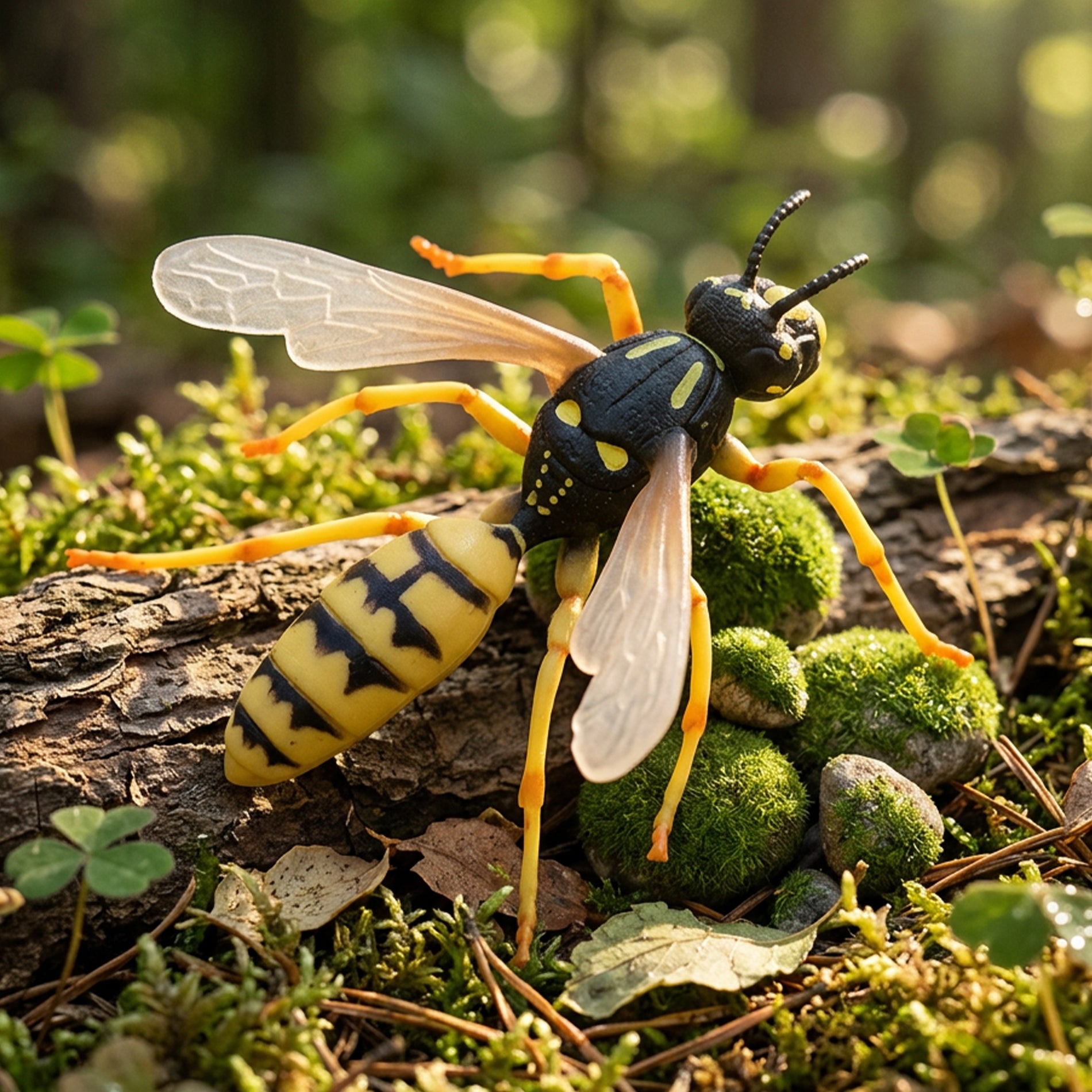 Insect - Wasp 9 Cm