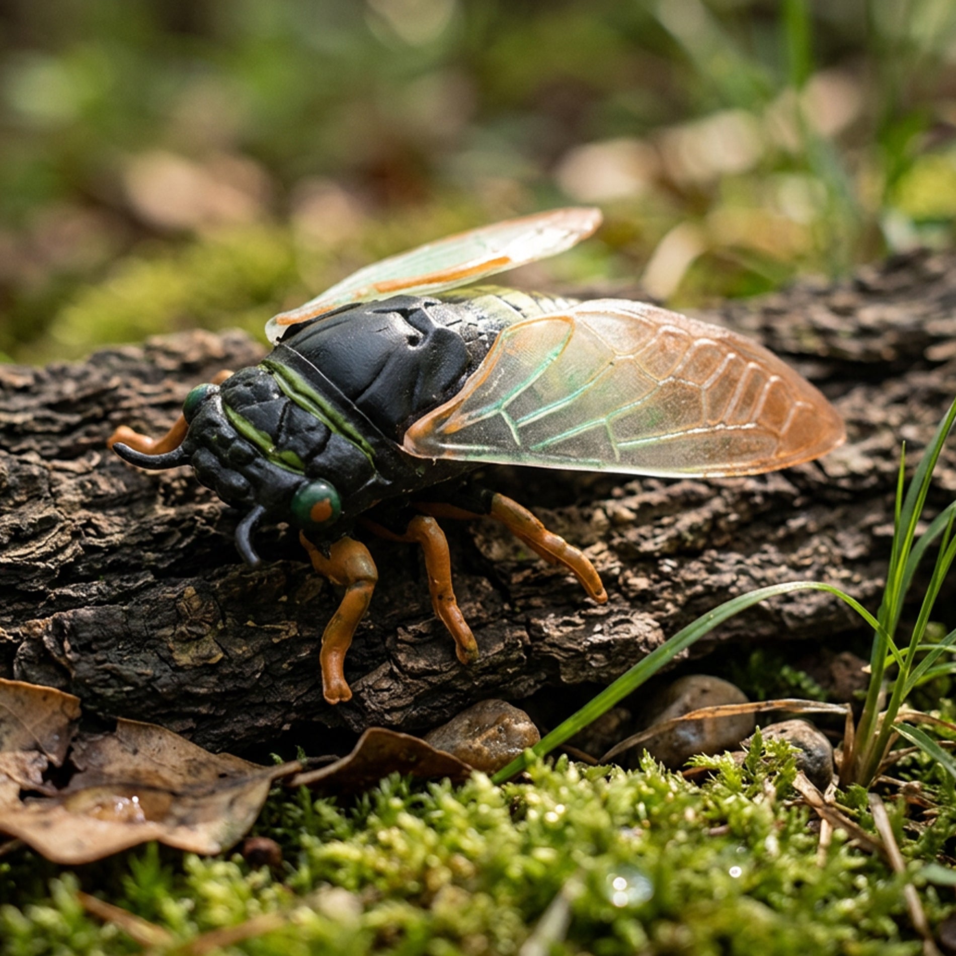 Insect - Cicada 6 Cm