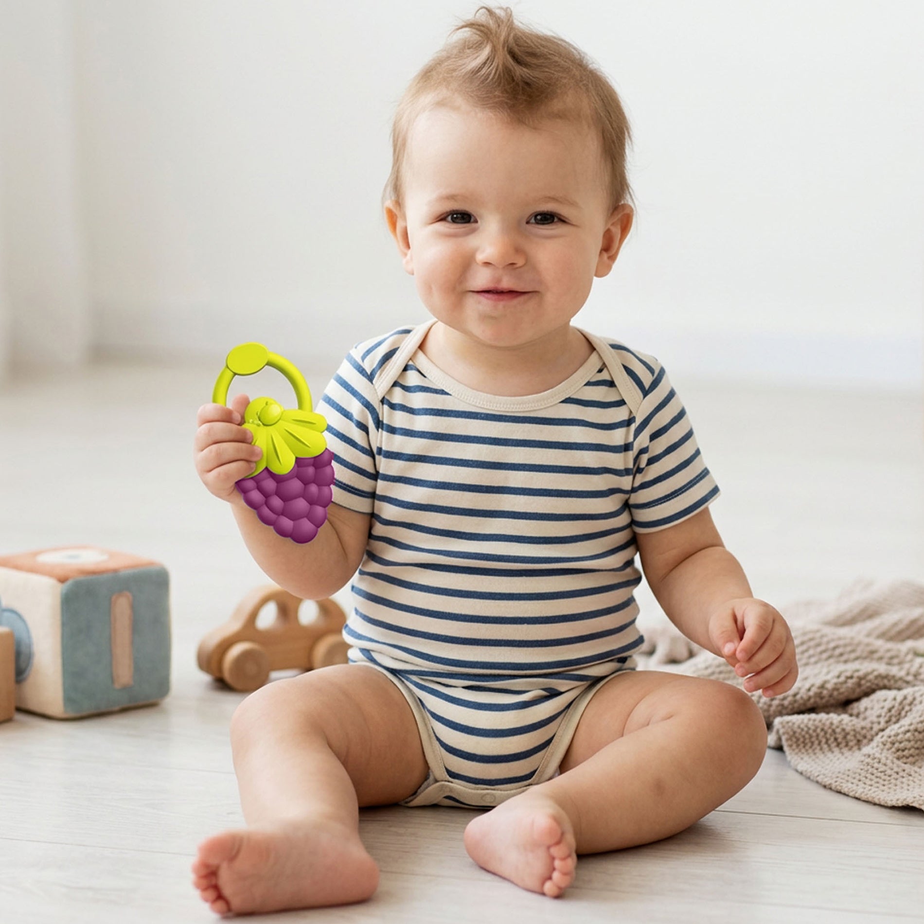 Fruit Rattle/teether Toy