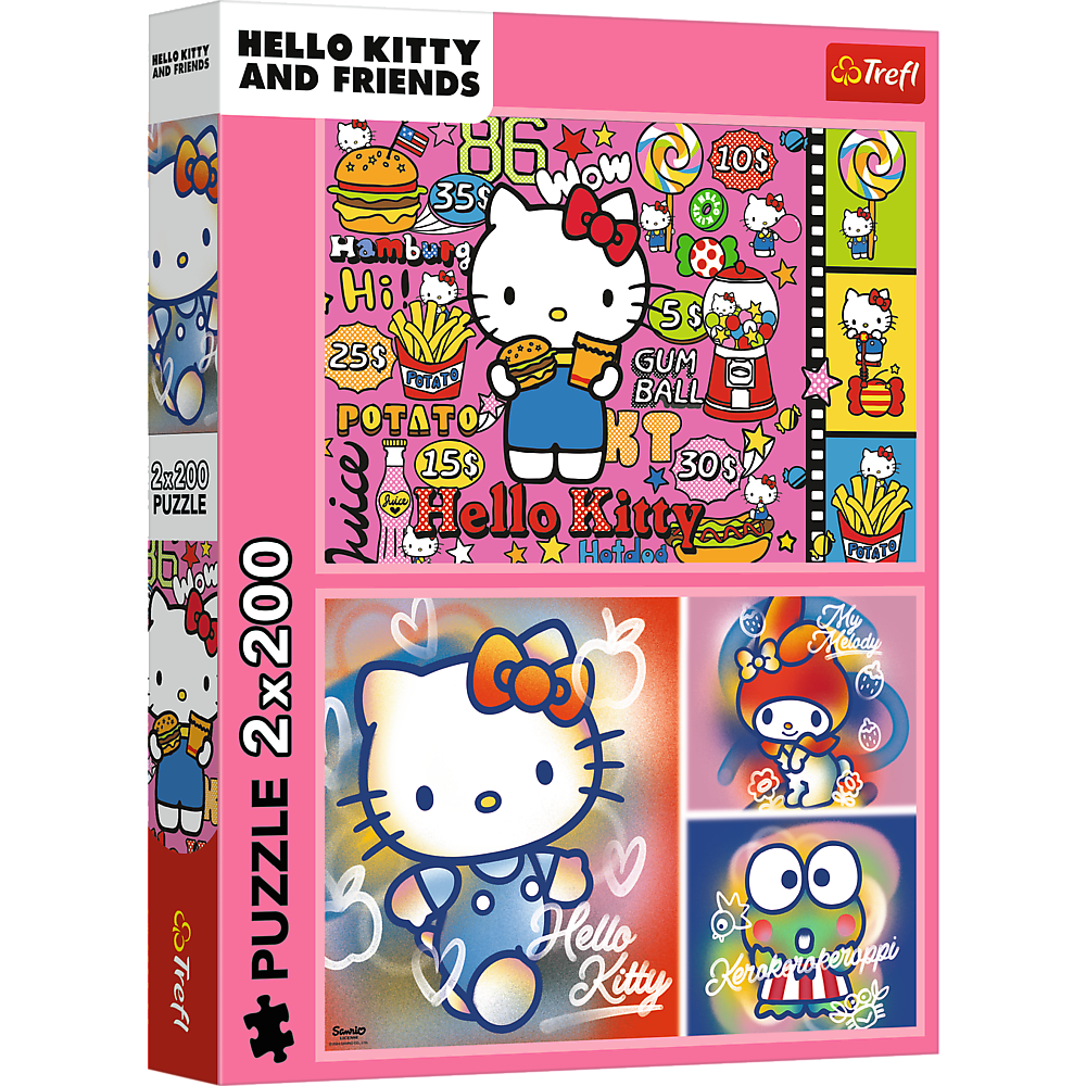 Puzzle - 2x200 - Hello Kitty And Friends - Hello Kitty 13336