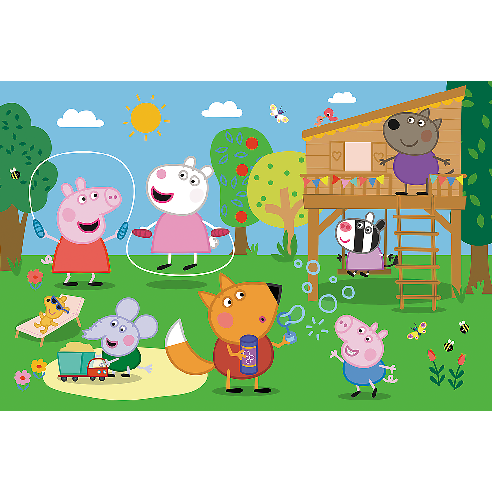 Puzzle - 24 Maxi - Fun In The Glade - Peppa Pig 14342