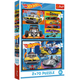 Puzzle - 2x70 - Cars - Hot Wheels Trefl 34442