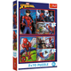 Puzzle - 2x70 - Spider Stories - Disney Marvel Spiderman Trefl 34443
