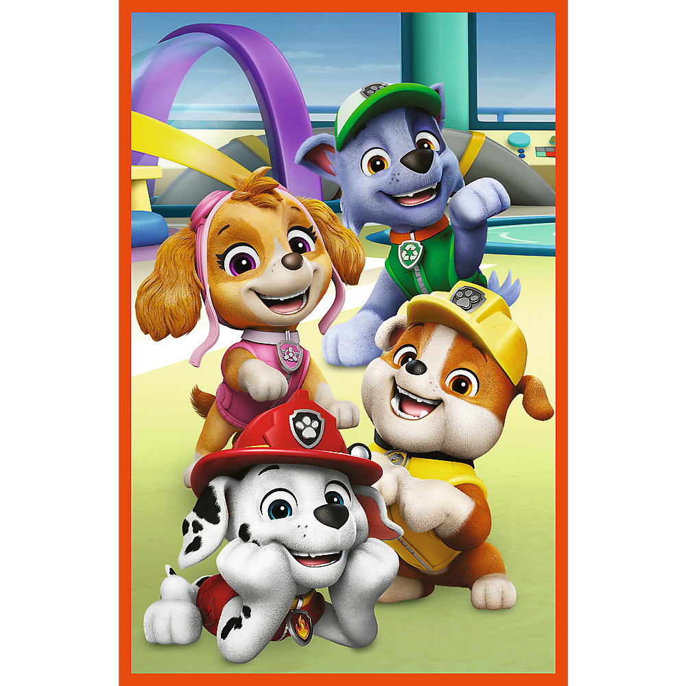 Puzzle - 3x80 - Dog Pack Paw Patrol Trefl 34886