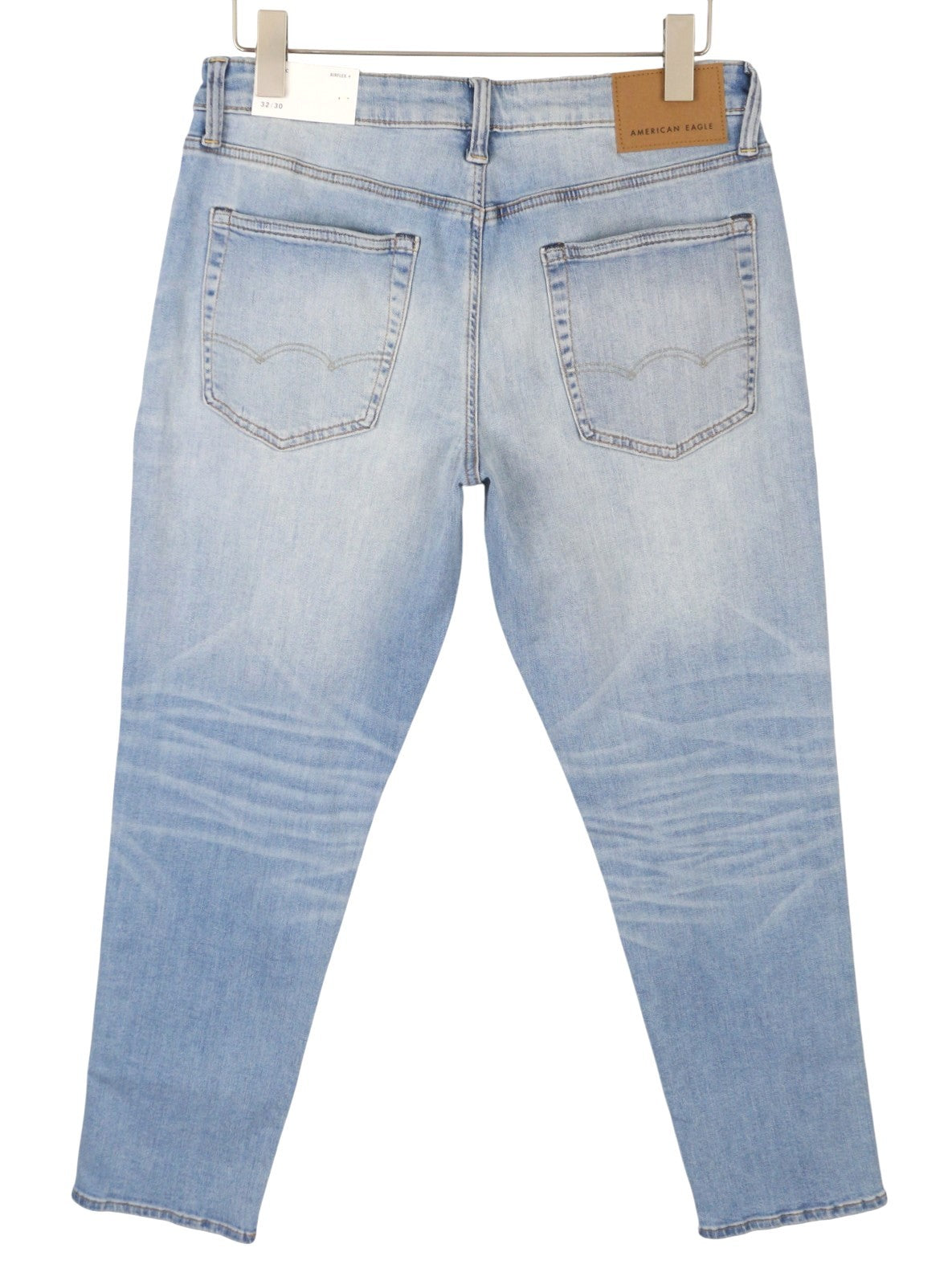 American Eagle Outfitters Airflex+ Men Jeansathletic Light Wash Blue