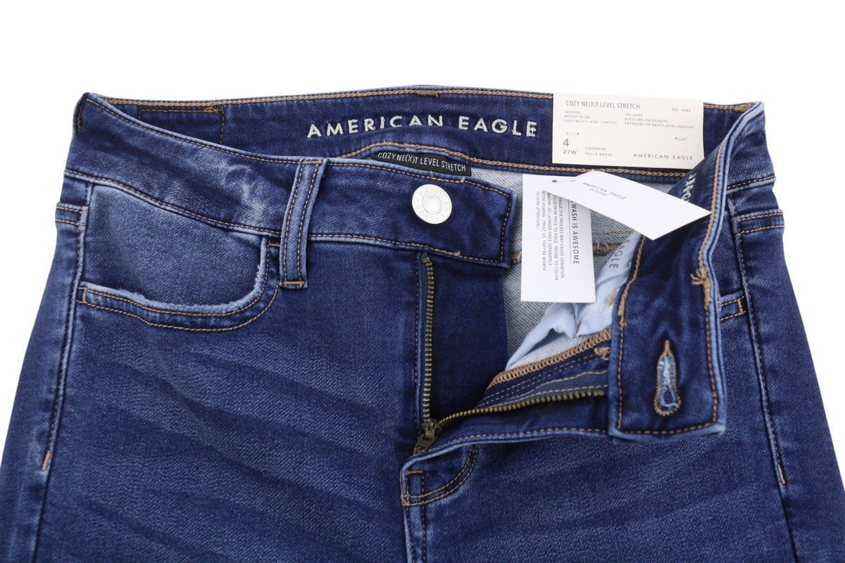 American Eagle Outfitters Jegging Cosy Women Jeansstretch Moody Blues Faded
