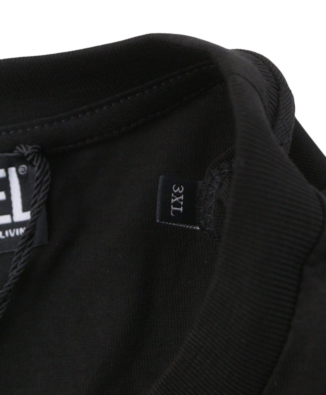 Diesel T-just 16 Men T-shirtblack Cotton Tricot Crew Neck Short Sleeve