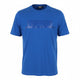 Diesel T-just 12-5 Men T-shirt 2xl Blue Cotton Tricot Short Sleeved