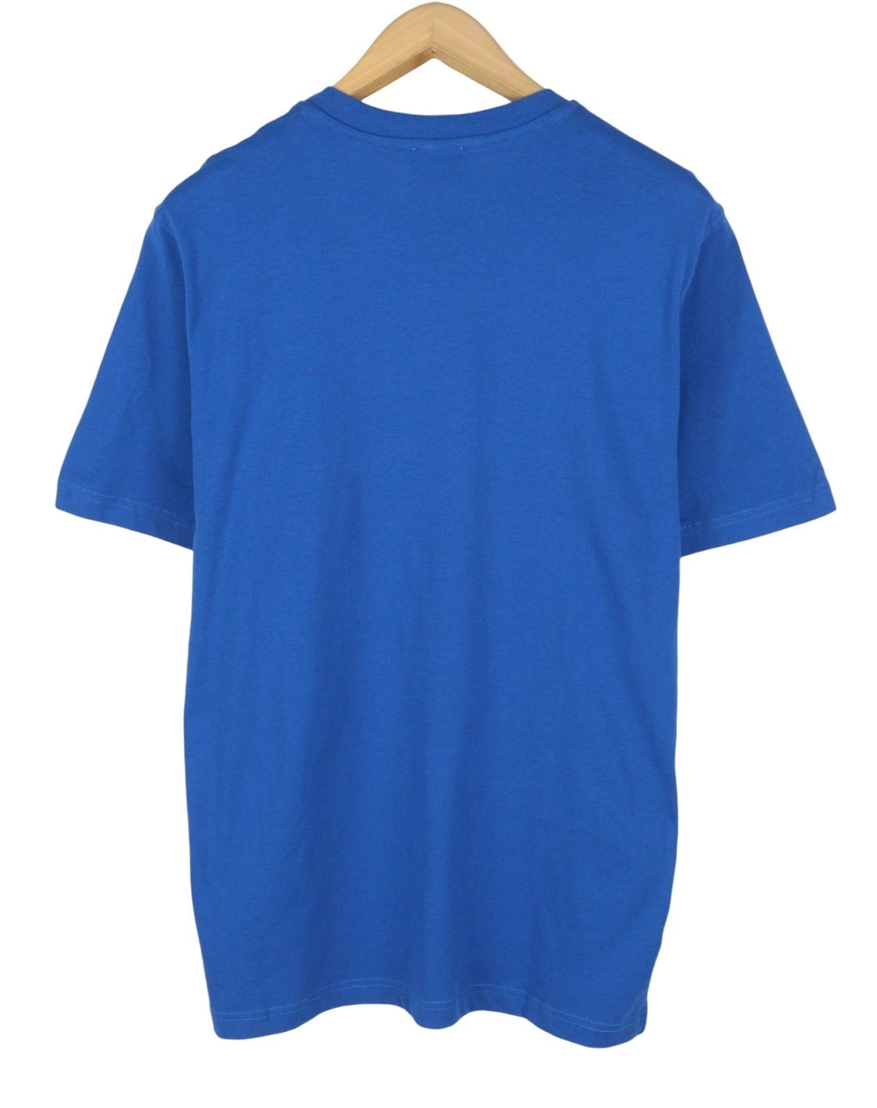 Diesel T-just 12-5 Men T-shirt 2xl Blue Cotton Tricot Short Sleeved