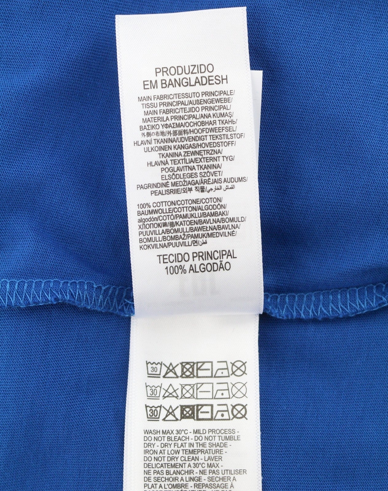 Diesel T-just 12-5 Men T-shirtblue Cotton Tricot Short Sleeved