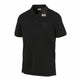 Diesel T-smith 260105 Off Men Polosblack Front Logo Short Sleeve