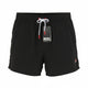 Diesel Bmbx-nico-patch Men Swimwearblack Elastic Drawstring Waist Beach