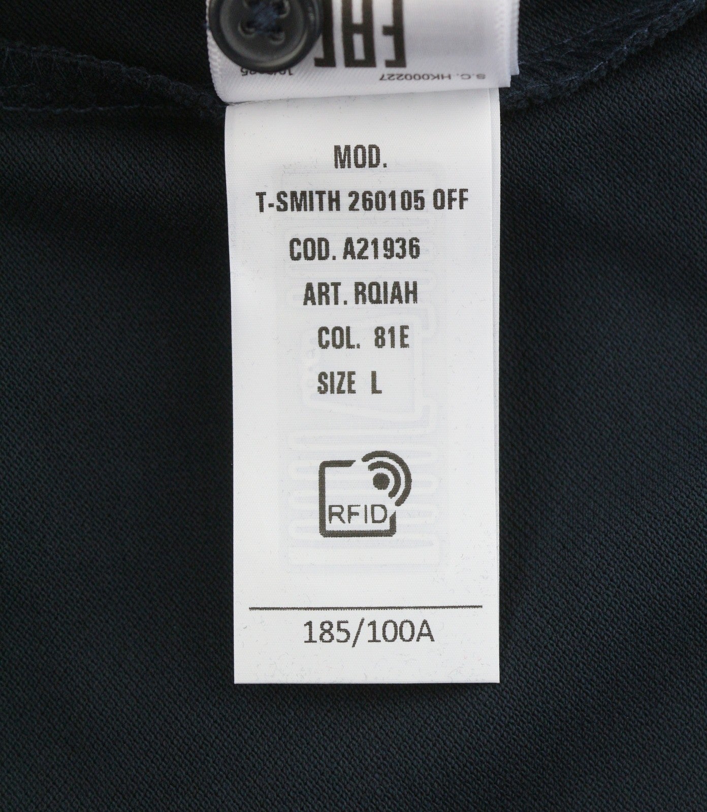 Diesel T-smith 260105 Off Men Polosdark Blue Front Logo Short Sleeve