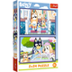 Puzzle - 2x24 - Funny Bluey - Bbc Bluey Trefl 34446