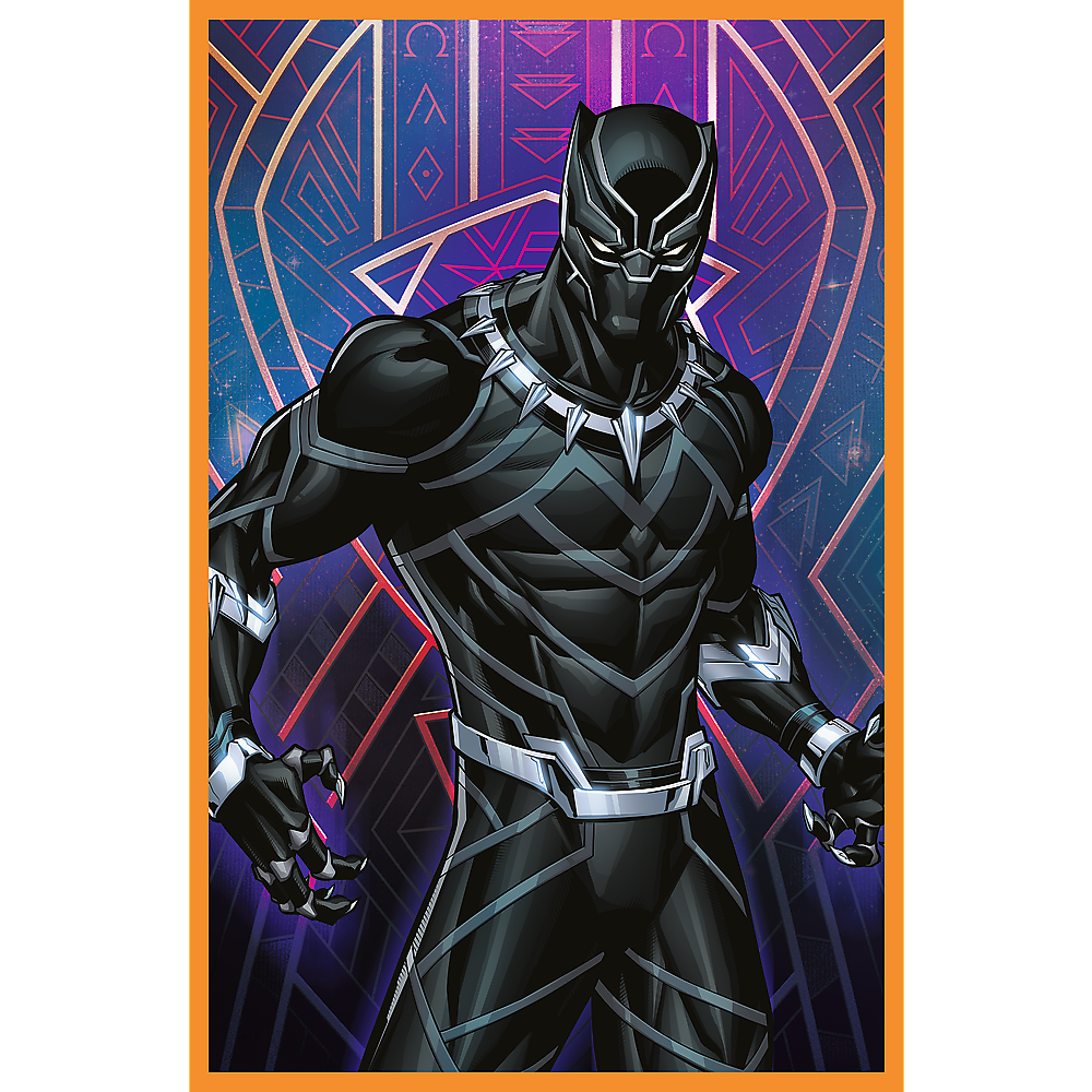 Puzzle - 3x80 - Days Full Of Action - Disney Marvel The Avengers Trefl 34883
