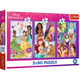 Puzzle - 3x80 - Princess Friends - Disney Princess Trefl 34884