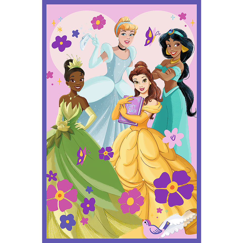 Puzzle - 3x80 - Princess Friends - Disney Princess Trefl 34884