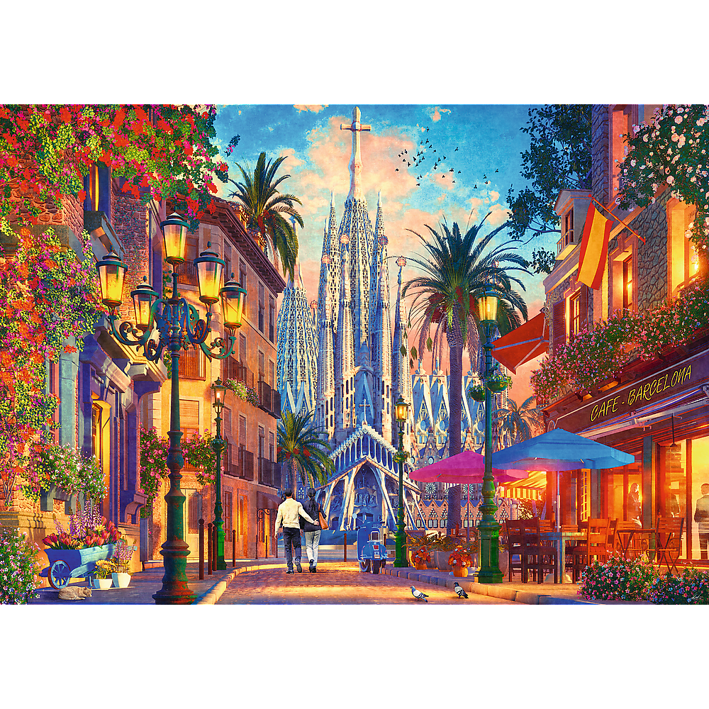 Puzzle - 1000 - Barcelona spain 10793
