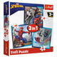 3-i-1-pussel - Spider Friends - Disney Marvel Spiderman Trefl 34874