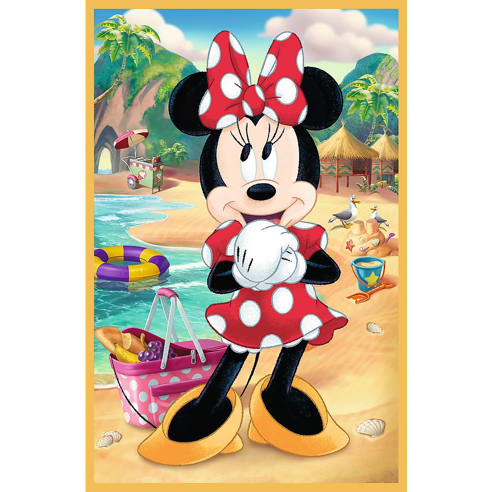 Puzzle - 3x50 - Mice On Vacation Disney Trefl 34881