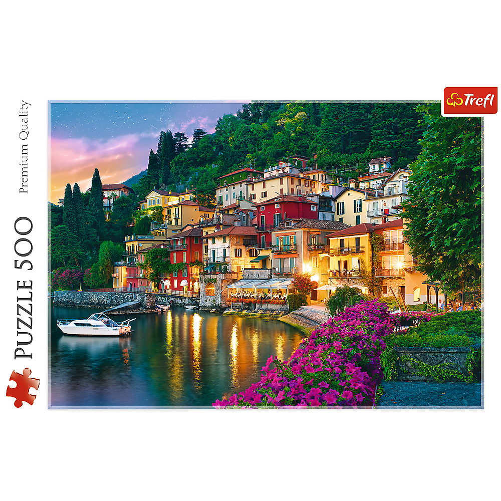 500 Piece Puzzle Lake Como Italy Trefl 37290