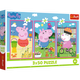 Puzzle - 3x50 - The Power Of Friendship / Peppa Pigmix 70% 34877