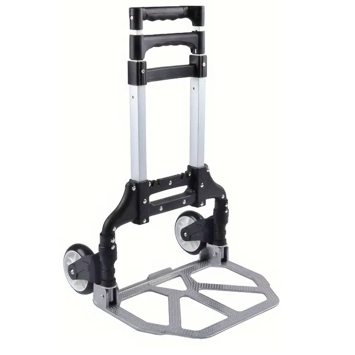 Lightweight Folding Aluminum Warehouse Transport Trolley 70kg