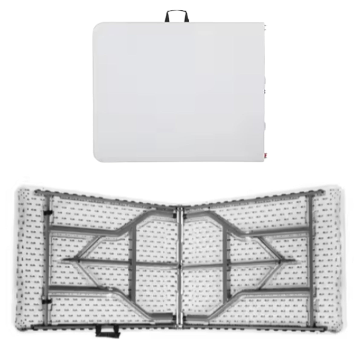 Folding Table With Lock Catering Banquet Table White 180 X 74 Cm