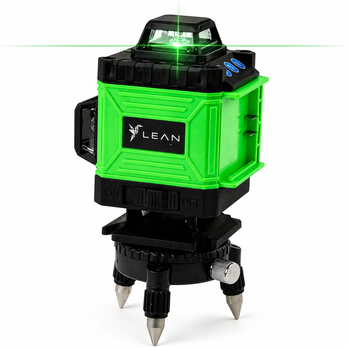 Avion nivel laser 4d 16 linii Geanta 2 baterii Verde