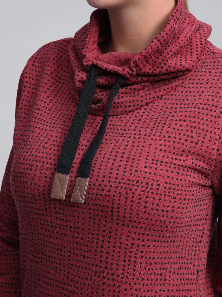 Gúna spóirt na mban/lúb geansaí ebunka pink xs