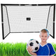 Portable Football Goal For Children Metal 180x120x60cm